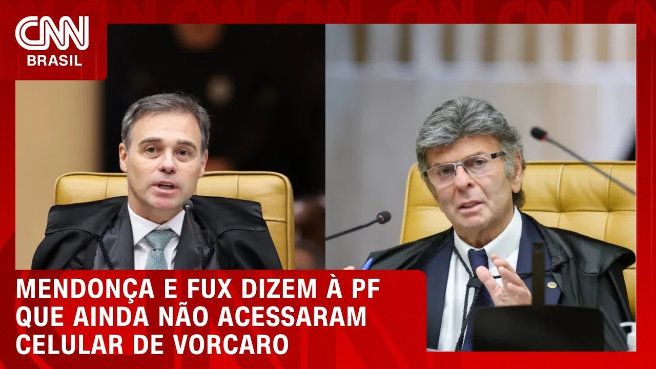 Mendonça e Fux dizem à PF que ainda não acessaram celular de Vorcaro | CNN AGORA