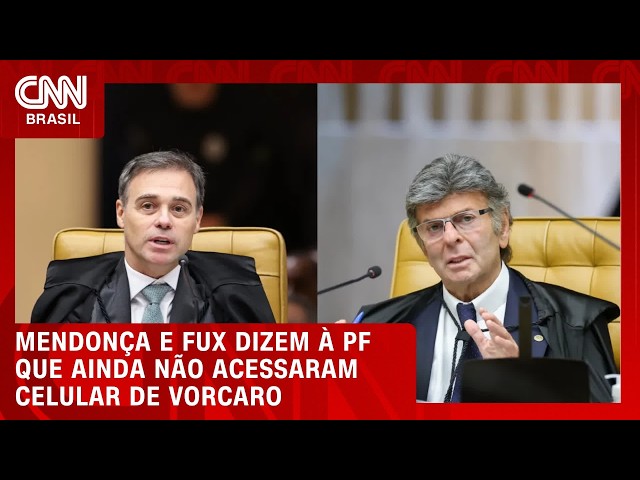 Mendonça e Fux dizem à PF que ainda não acessaram celular de Vorcaro | CNN AGORA