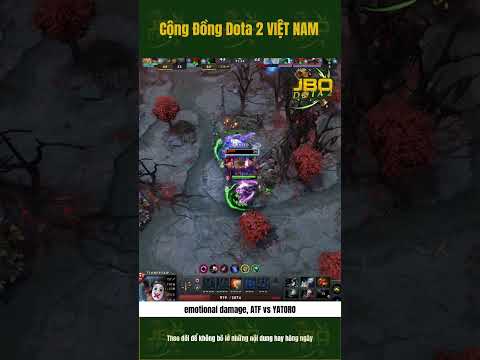 emotional damage, ATF vs YATORO #Dota2 #highlights #video #DreamLeague #PGL #news