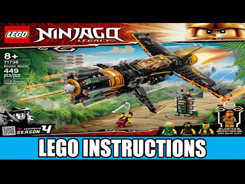LEGO Instructions – Boulder Blaster – 71736 LEGO Ninjago