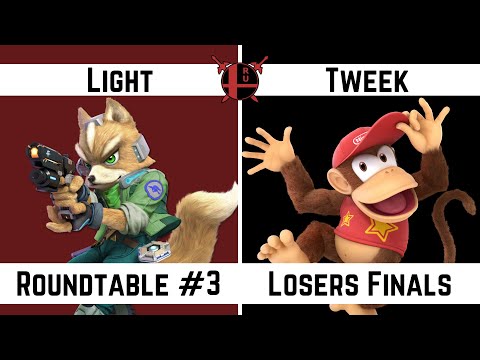 The Roundtable 3 - Tweek (Diddy Kong) vs Light (Fox) - Losers Finals
