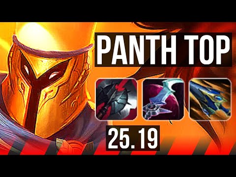 PANTHEON vs URGOT (TOP) | 54k DMG, 18/3/12, Legendary | EUW Master | 25.19