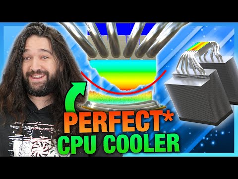 We Made the Perfect CPU Cooler | Intel vs. AMD Curvature & Coldplate Engineering