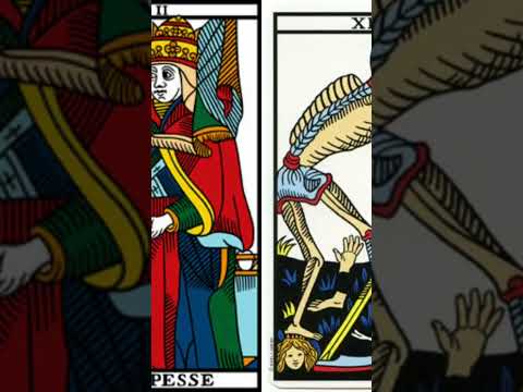 2-13 Opoziția dintre Papesă și Arcana Fără Nume