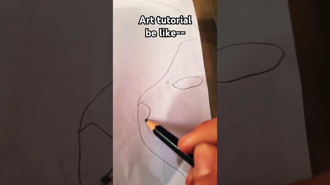 Art tutorials be like :                           #drawing #tutorial #memes #funny #artist