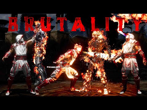 MK11 Scorpion Bloody Hell Skin All Brutalities, Fatalities, Friendship, Fatal Blow & Ending