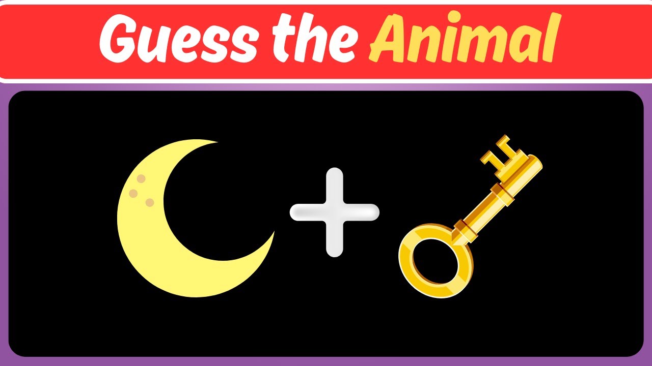 Can you Guess the Animal by emoji?''#challenge #quizze #emojichallenge #puzzles