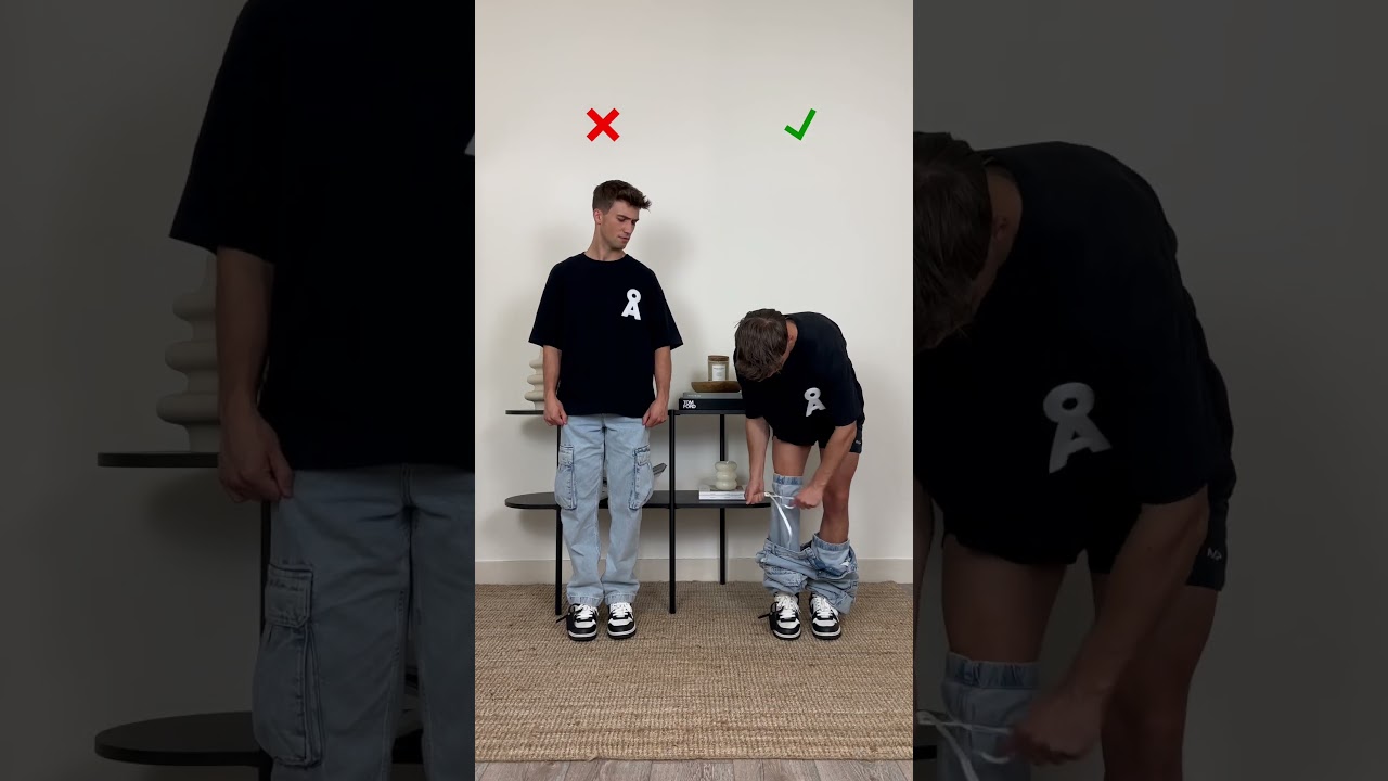 JORTS (jeans shorts) are IN this seasojn and here is an EASY way to create them yourself 👀 #fashion