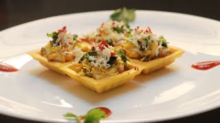 Mexican canapes recipe | Quick party snacks recipe | Veg party starters recipe
