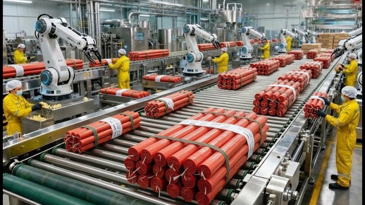 Inside the Dynamite Factory – Mining Explosives at Industrial Scale (Full Process)