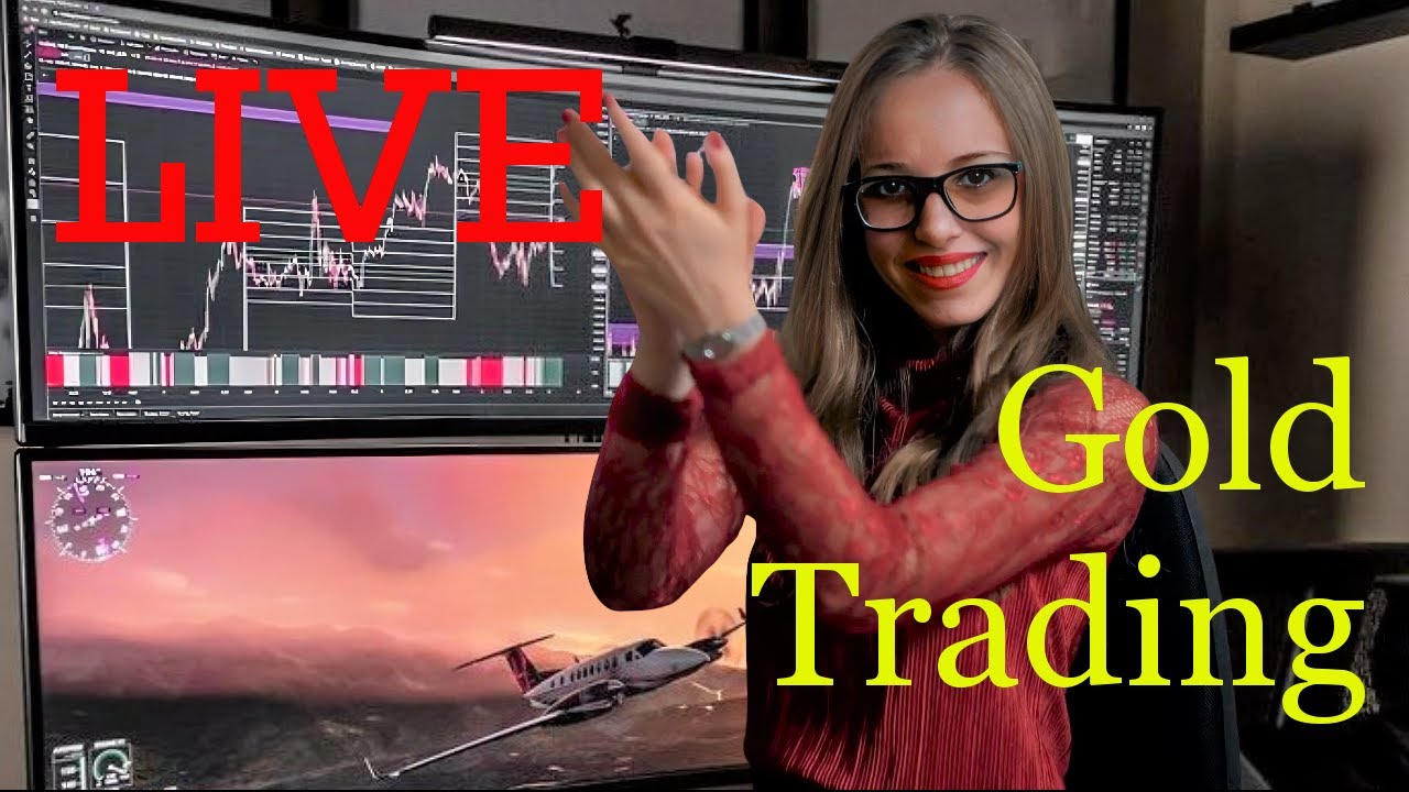 Live Gold (XAUUSD) Trading & Technical Analysis - My Gold Trading Strategy
