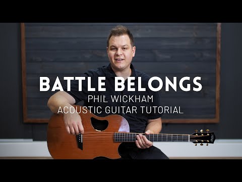 Battle Belongs - Phil Wickham - Acoustic guitar tutorial