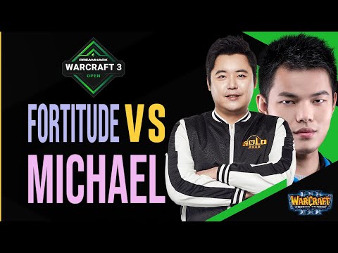 WC3 - DreamHack Winter - AS Closed Qualifier: [HU] Fortitude vs. MichaeL [UD] (Decider)