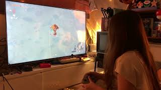 Zelda: Tears of the Kingdom | FULL SKYDIVE & POND LANDING