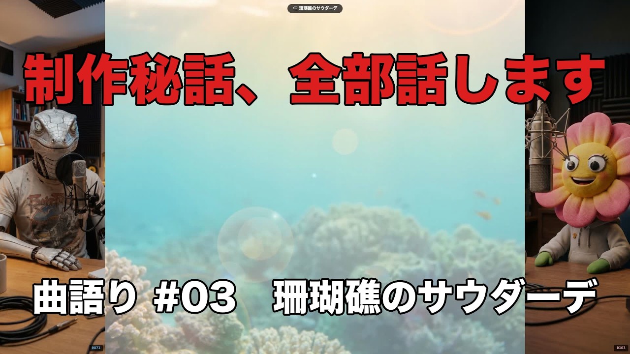 珊瑚礁のサウダーデ