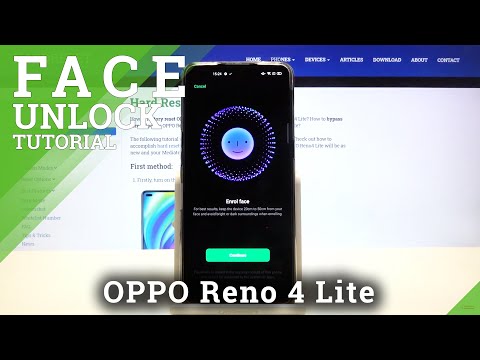 Oppo Reno 4 Lite   Set Up Face Unlock