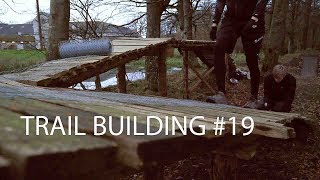 Making The Trail Ready For The Winter With Chicken Mesh