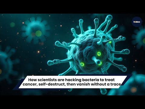 How scientists are hacking bacteria to treat cancer, self-destruct, then vanish without a trace.