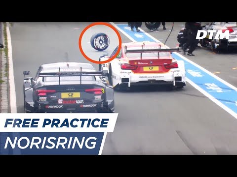CAUTION: Rolling Tires! - DTM Norisring 2017