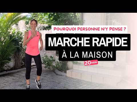 20 MIN Marche rapide à la maison pour maigrir et améliorer sa santé - Incifit