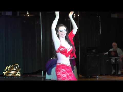 Nathalie - Queen of the Heart of America Belly Dance Festival 2015