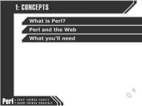 PERL lecture series
