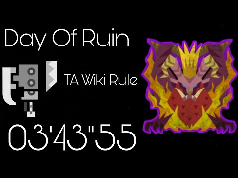 [MHWIB]XB1-Tempered Teostra Switch Axe |03'43'55|TA Wiki Rules|(Raw axe)