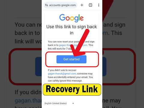 Gmail Account Recovery link ✅ Get Login Link Google Account 🔐Use this link to Sign back in@AppFixi
