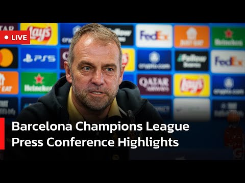LIVE: Barcelona Coach Hansi Flick and Dani Olmo Hold Press Conference Before Copenhagen Match | AD1Z