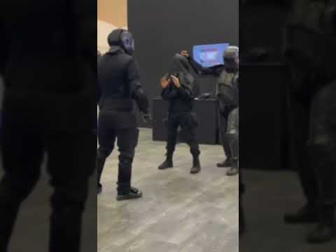 Combat suit demonstration