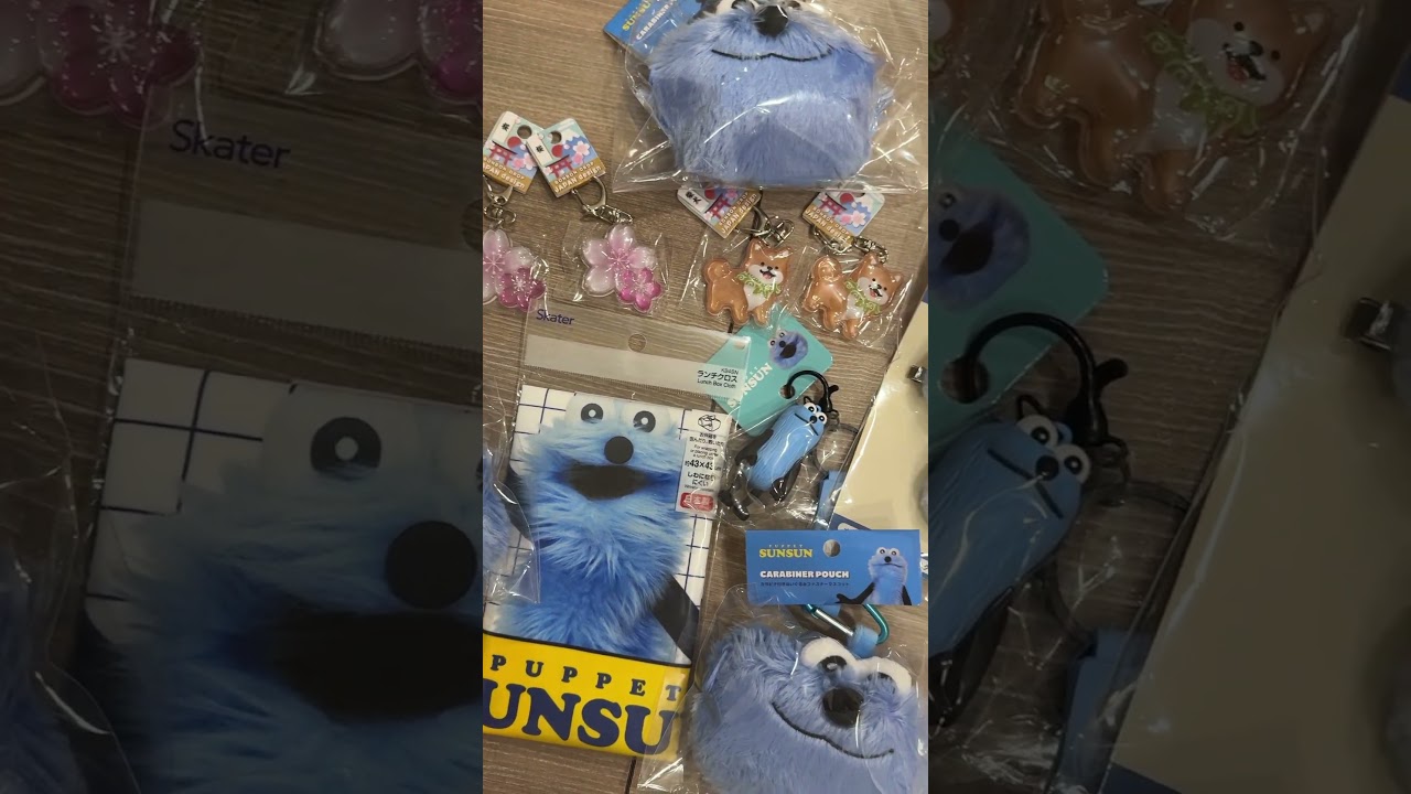 3人の推し活🟦　まりちゃんいずちゃんチャンネル　#shorts #スンスン