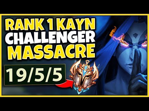 WHEN THE #1 KAYN WORLD IS IN HIGH-ELO PROMOS (FINAL SEASON 9 VIDEO) - League of Legends