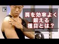 【筋トレ】筋肉の種類とトレーニング（肩）[ S2 BodyMake ]