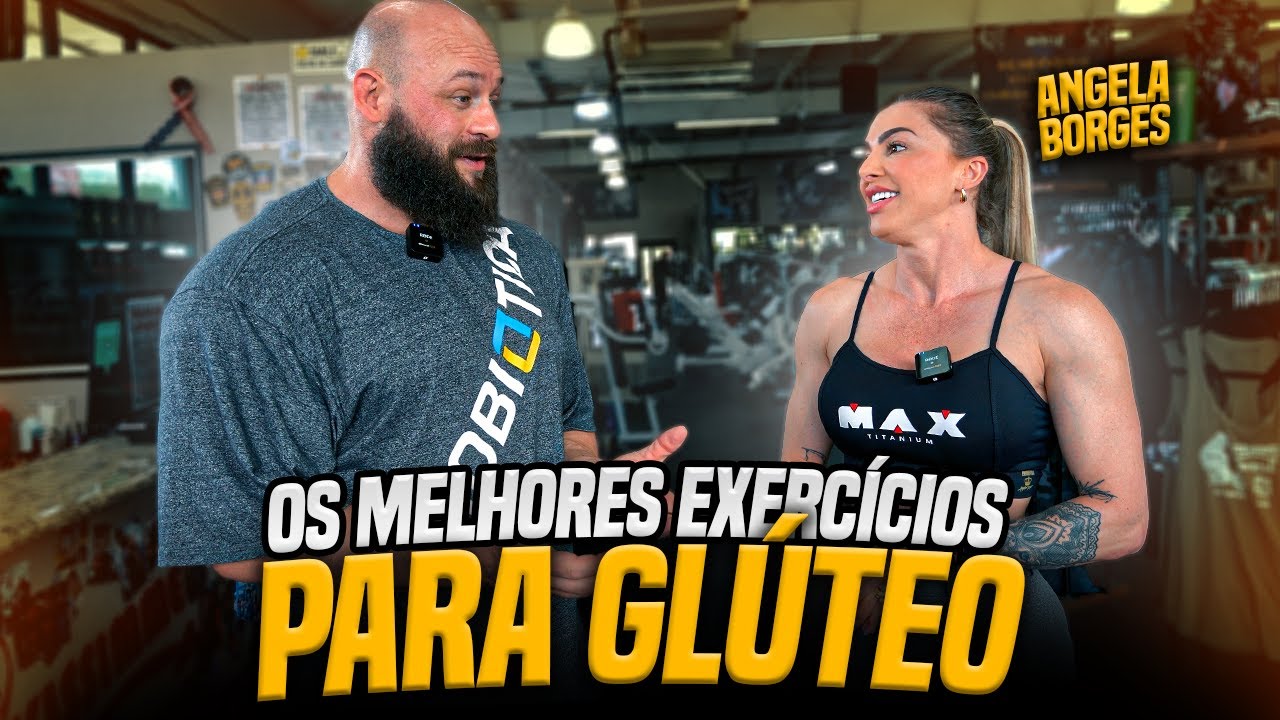 OS MELHORES EXERCÍCIOS PARA GLÚTEO COM ANGELA BORGES!
