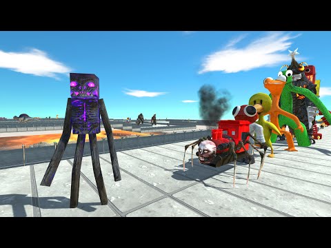 Enderman LAVA DEATH RUN - Animal Revolt Battle Simulator