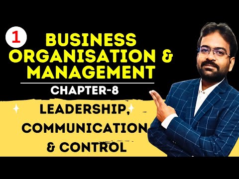 Business Organisation and Management Chapter 1 BCom BBA Semester 1st CWG for BCOM