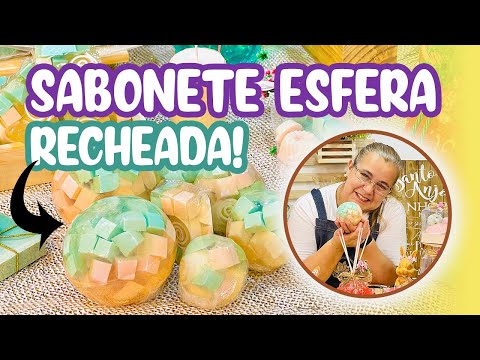 Sabonete Esfera Recheada | Especial para Páscoa | Império das Essências