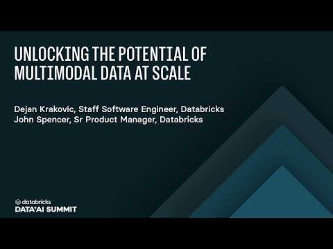 Watch: Unlocking the potential of multimodal data at scale