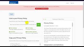 How To Create Privacy Policy Generator for New Blogger Website | Step-