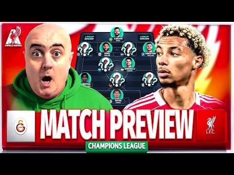 Liverpool's Starting XI With HUGE CHANGES vs Galatasaray! Predictions & Match Preview