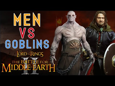 MEN VS Goblins | BFME2 Patch 1.09 v2 | Fords of Anduin
