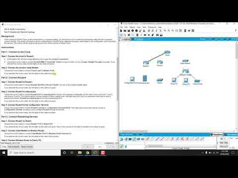 Packet Tracer 4.6.5 - Connect a Wired and Wireless LAN