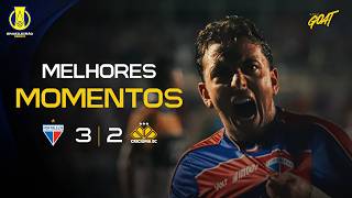 FORTALEZA VENCE CRICIÚMA EM JOGO AGITADO DO BRASILEIRÃO SÉRIE B!
