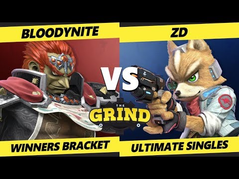 Smash Ultimate Tournament - Bloodynite (Ganondorf) Vs. ZD (Fox) The Grind 101 SSBU Top 32