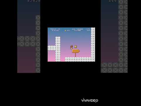 MWR:Mario takes the checkpoint of XXX Sakura Island. #shorts #mario #checkpoint #1life #1up #xxx