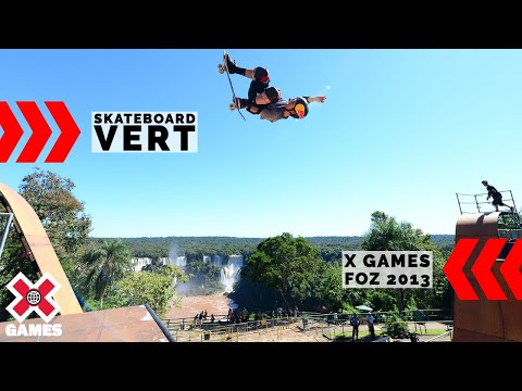 X Games Foz do Iguaçu 2013 Skateboard Vert: X GAMES THROWBACK | World of X Games