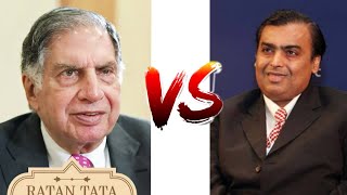Ratan Tata VS Mukesh Ambani | #mukeshambani #ratantata  #adani  #shorts  #shortvideo