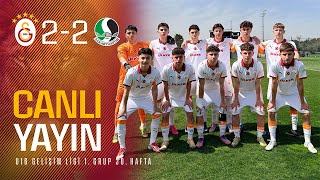 🔴 Galatasaray U16 2-2 Sakaryaspor U16 (U16 Gelişim Ligi 1. Grup 30. Hafta)