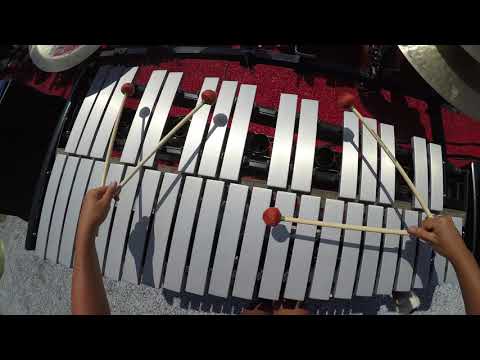 (4K) 2017 Santa Clara Vanguard Vibraphone cam:  Sarah Teng