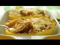Chicken Enchilada Stuffed Spaghetti Squash Recipe